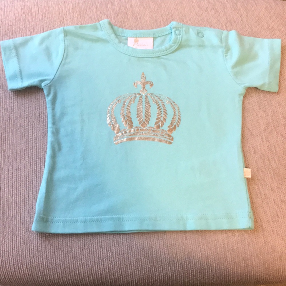 Princess for a day baby girl T-shirt